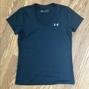 Under Armour Black Fitted Short Sleeve T-Shirt